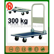 carro de la carretilla de mano de la plataforma para las fábricas, talleres, carga del catering de la logística 300kg